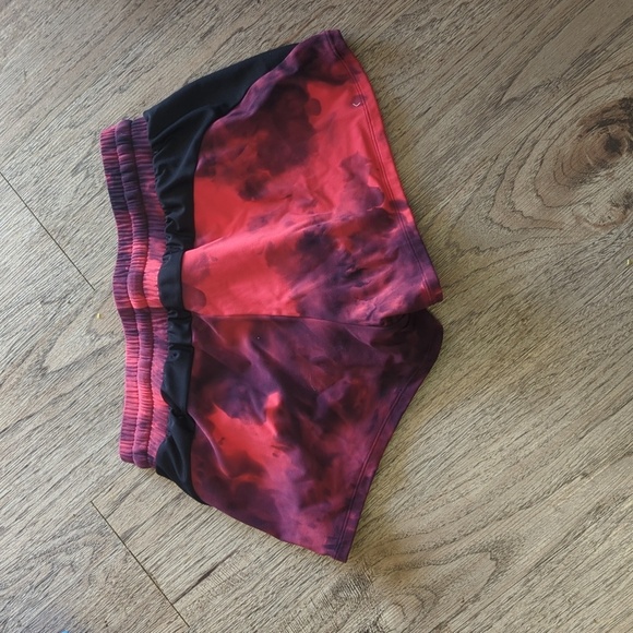 Rebel cheer Axs cheer shorts bright pink marbled. - Picture 2 of 3